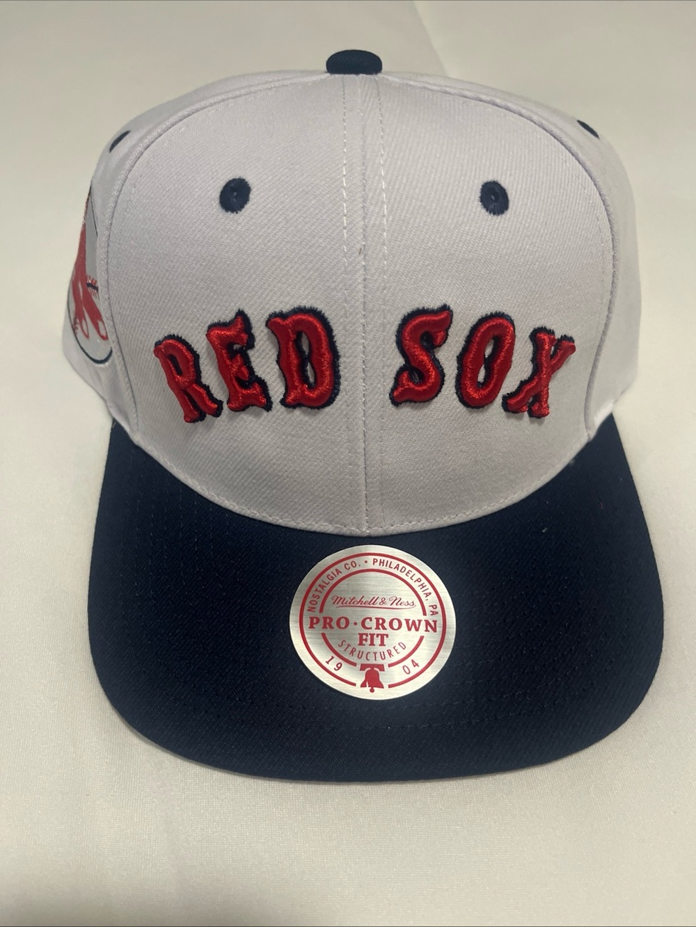 Mitchell & Ness Boston Red Sox MLB Adjustable Fit Snapback Hat